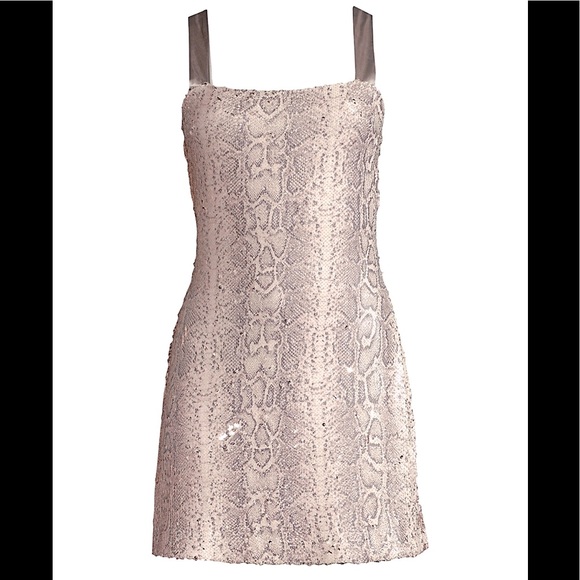 Ramy Brook Dresses & Skirts - Ramy Brook Adrian snake print sequin mini dress